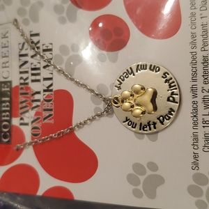 Pawprints Necklace